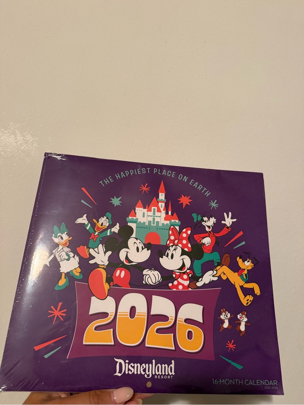Disney Purple 2026 Disneyland Resort Calendar